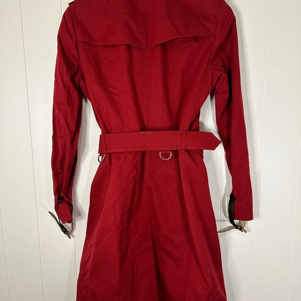 Burberry Scarlet Trench Coat - Picture 2 of 13